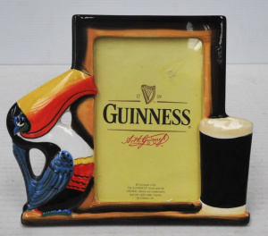 Lot 333 - Modern Ceramic Guinness Brewery Toucan Photo Frame