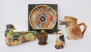 Lot 346 - Group lot of Australiana in Aust Pottery Unmarked Grace Seccombe Kooka
