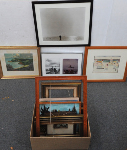 Lot 19 - Group lot - Framed Paintings, prints & Frames - Oil painting after