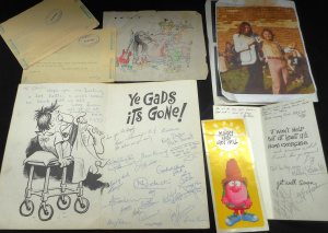 Lot 47 - Small group ephemera pertaining to 1973 shooting of Chris Stockley (Din