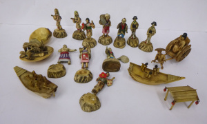 Lot 50 - Approx 15 x Vintage Japanese Hand-painted Celluloid figurines inc, Rick