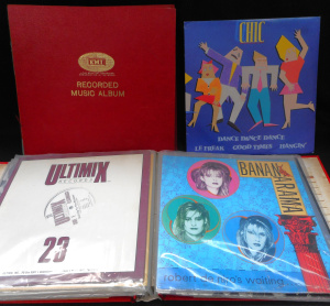 Lot 91 - 2 x 12inch Record Folders containing 12inch singles, incl Prince, Chic,