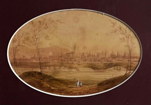 Lot 141 - Artist Unknown Small gilt framed c1880s Watercolour & Gouache - 2