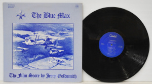 Lot 187 - 1976 Jerry Goldsmith - The Blue Max Vinyl LP Record Soundtrack - Cat N