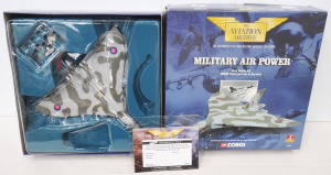 Lot 188 - Boxed Corgi Military Air Power Diecast 1114 Scale Model of a Avro Vulc