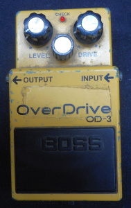 Lot 192 - Vintage Boss OD-3 Overdrive Guitar Pedal