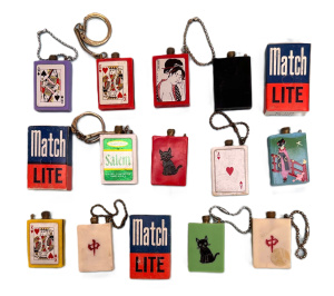 Lot 197 - Large Group lot vintage Eternal Matches, incl Salem cigarettes, Black