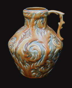 Lot 327 - Vintage English Thomas Forester & Sons ceramic Jug - Athens patter