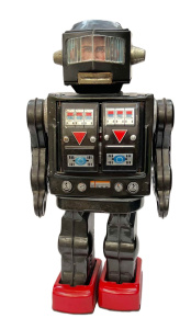 Lot 346 - 1960s tin Rotate-O-Matic Super Astronaut Robot by Horikawa Japan - 28c