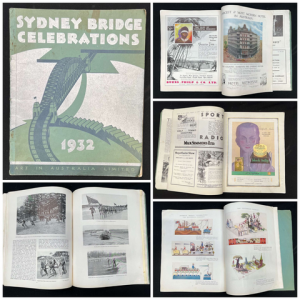 1932 Art in Australia Sydney Bridge Celebrations sc Book - fab images, advs, Lge