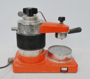 Lot 227 - Retro bright Orange Catandra c1971 Esspresso Coffee Machine - complete