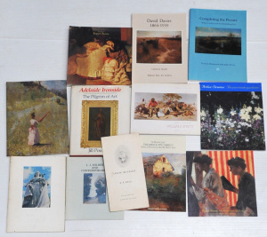 Lot 162 - Lot of Traditional Australian Art Catalogues w Artists including Arthu