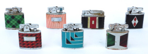 Lot 173 - Group lot of vintage Cigarette Lighters with Retro & Deco designs