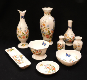 Lot 212 - Group lot of English Aynsley China - Cottage Garden Pattern inc Octago