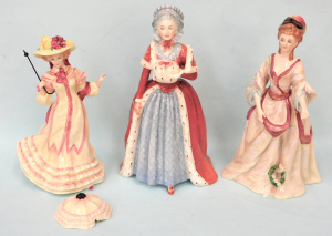 Lot 214 - 3 x AF Royal Doulton Figurines - Springtime HN3477, Countess of Harrin