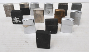 Lot 227 - Group lot Vintage Windproof Cigarette Lighters inc Austrain Count &