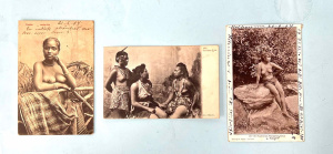 Lot 273 - 3 x early 19th C Postcards - Swain & Co An Australian Aboriginal V