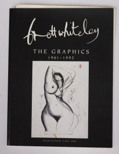 Lot 336 - Brett Whiteley Exhibition Catalogue, The Graphics 1961 - 1992 at Deuts