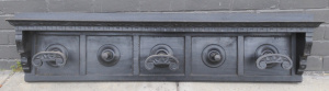 Lot 2 - c1910 Ebonized Wooden Coat & Hat Rack - Approx 150cm W
