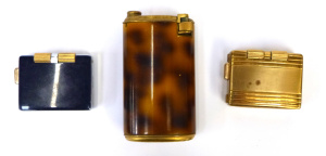 Lot 64 - Group Lot Vintage Cigarette Lighters - incl Large Flaminaire 'Baronet'