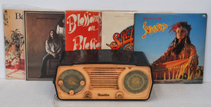 Lot 91 - Lot of Mixed Items Kriesler Mantle Radio & Vinyl LP Records incl Ba