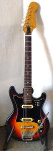 Lot 134 - Vintage unbranded c1970s Japanese made Electric Guitar - solid body, s