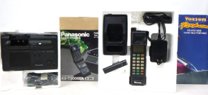 Lot 169 - 2 x Vintage Boxed hand held telephones inc, Voxson Rockson Cellvox 200