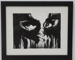 Lot 185 - Rone (1980 - ) & Wonderlu$t Framed Collaboration Ltd Ed signed &am