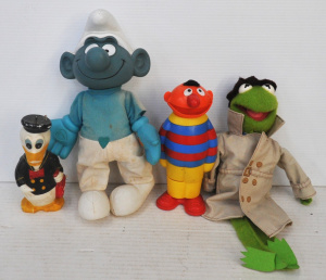 Lot 200 - 4 x Assorted Childrens Toys incl Plastic Stackable Ernie from Sesame S