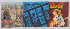 Lot 205 - 3 x Vintage Vinyl LP Records incl John Lee Hooker Live at Soledad Pris