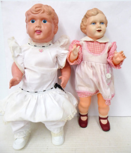 Lot 209 - 2 x Vintage Celluloid Dolls inc, Polish made and a Japanese made, appr