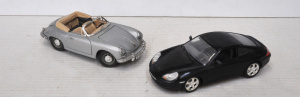 Lot 220 - 2 x Vintage Diecast 118 Scale Model Porsche Cars incl 1997 Porsche Car