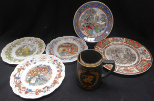 Lot 257 - Group Boxed English Ceramics, incl 3 x Royal Doulton Four Seasons Plat