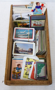 Lot 278 - Box Lot Mixed Vintage Swap Cards - incl Happy Families, DMartin FWAP,