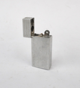 Lot 284 - Vintage c1940 - 50s Knapp brand Fuel Cigarette Lighter - Aluminium, mi