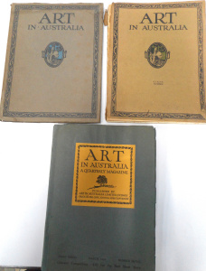 Lot 340 - 3 x Vintage Art in Australia periodicals, 1st issue 1916, sixth Number