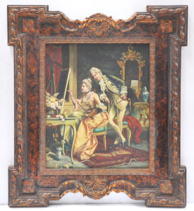 Lot 74 - Large Framed Classical Style Oil Painting on Canvas - The Artist - sign