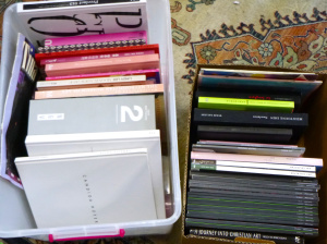 Lot 115 - 2 x Boxes Modern Art, Design Catalogues and Reference Books - incl Nat