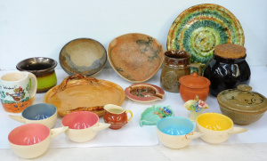 Lot 164 - Group lot of Australian Pottery inc Seaten Grant Ramekins, Studio Anna