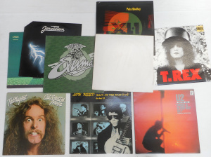 Lot 214 - Group lot Vinyl LP Records, incl T Rex, Ted Nugent, Lou Reed, PIL, U2,