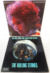 Lot 216 - 2 x Vinyl LP Records, incl The Rolling Stones - High Tide and Green Gr