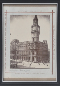Lot 337 - William H Cooper mounted c1890 Albumen Photograph - The General Post O