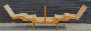 Lot 1 - 1960s Cantilever Expandable Sewing Box by Schaerf