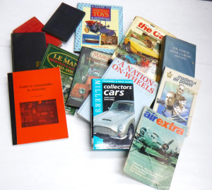 Lot 89 - Box lot of assorted books, subjects inc, Motoring - 1930 Automobile Ele