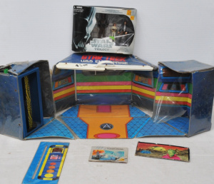 Lot 106 - Lot of Vintage Kids Toys incl Star Wars Trilogy DVD Collectable Figure