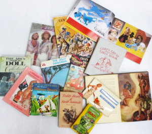 Lot 143 - Group lot of Reference & Kids books inc, Dolls, Teddy Bears, Coles