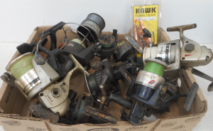Lot 151 - Box Fishing Reels, incl Jarvis-Walker, Pro-Hunter, Shimano Spheros, et