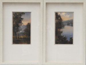 Lot 164 - Werner Filipich (1943 - ) Pair framed Oil Paintings - Coastal Scenes,