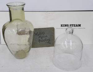 Lot 224 - Group Lot Mixed Vintage Items - incl Wyllie's Matine Painting Book, Ki