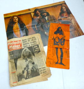 Lot 249 - Group lot of Vintage Ephemera inc, 1967 Call In Invitation Poster prin